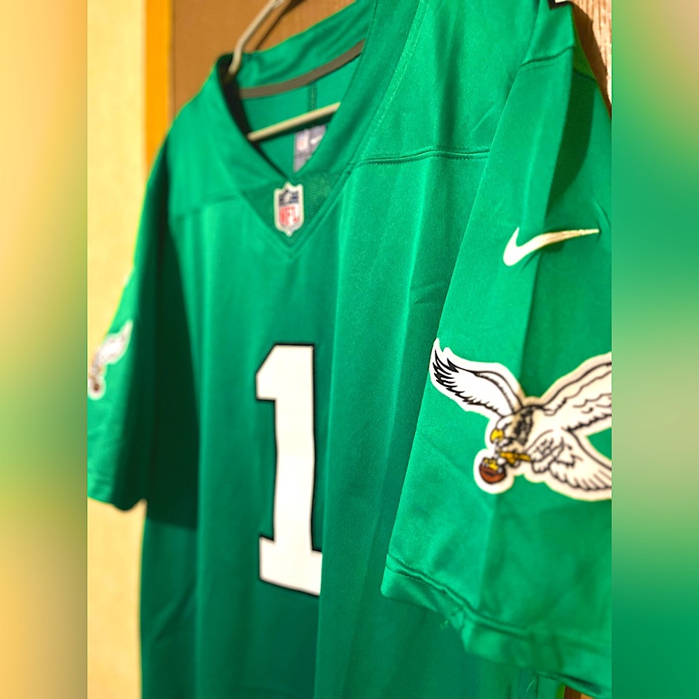 Official Nike Throwback Kelly Green Eagles Jersey